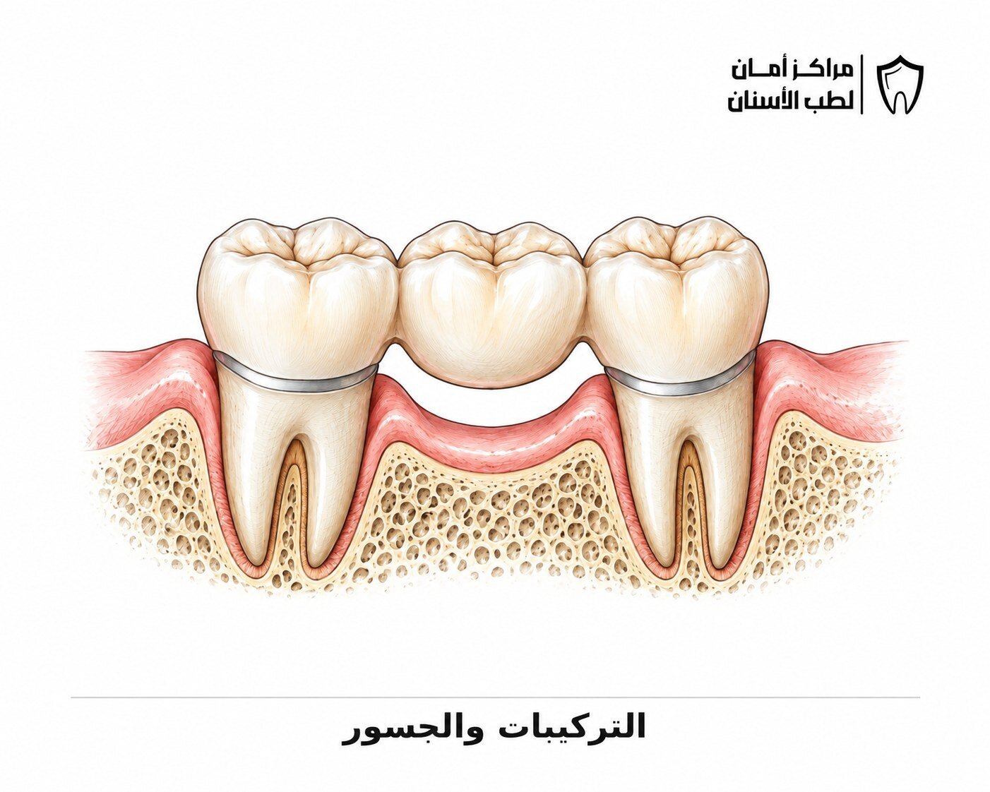 التركيبات والجسور